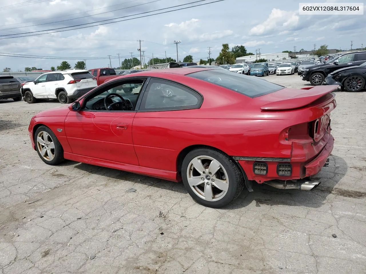 2004 Pontiac Gto VIN: 6G2VX12G84L317604 Lot: 69685674