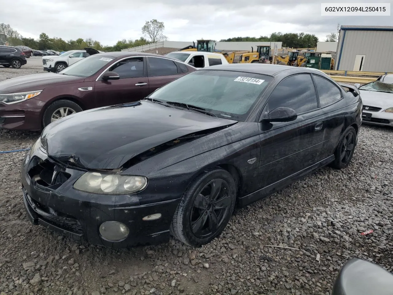 2004 Pontiac Gto VIN: 6G2VX12G94L250415 Lot: 73210154