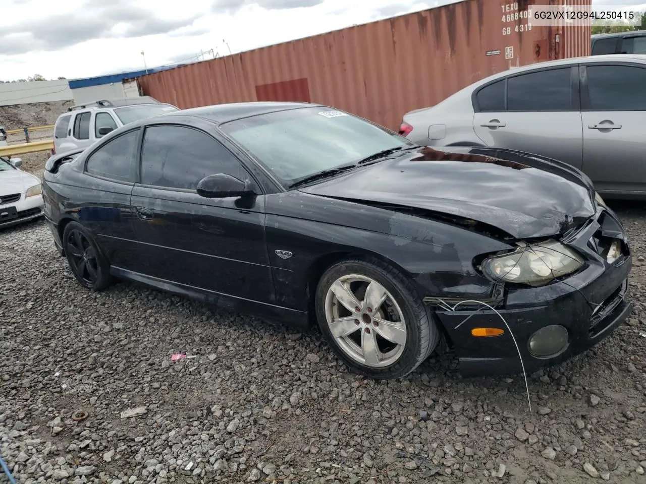 2004 Pontiac Gto VIN: 6G2VX12G94L250415 Lot: 73210154