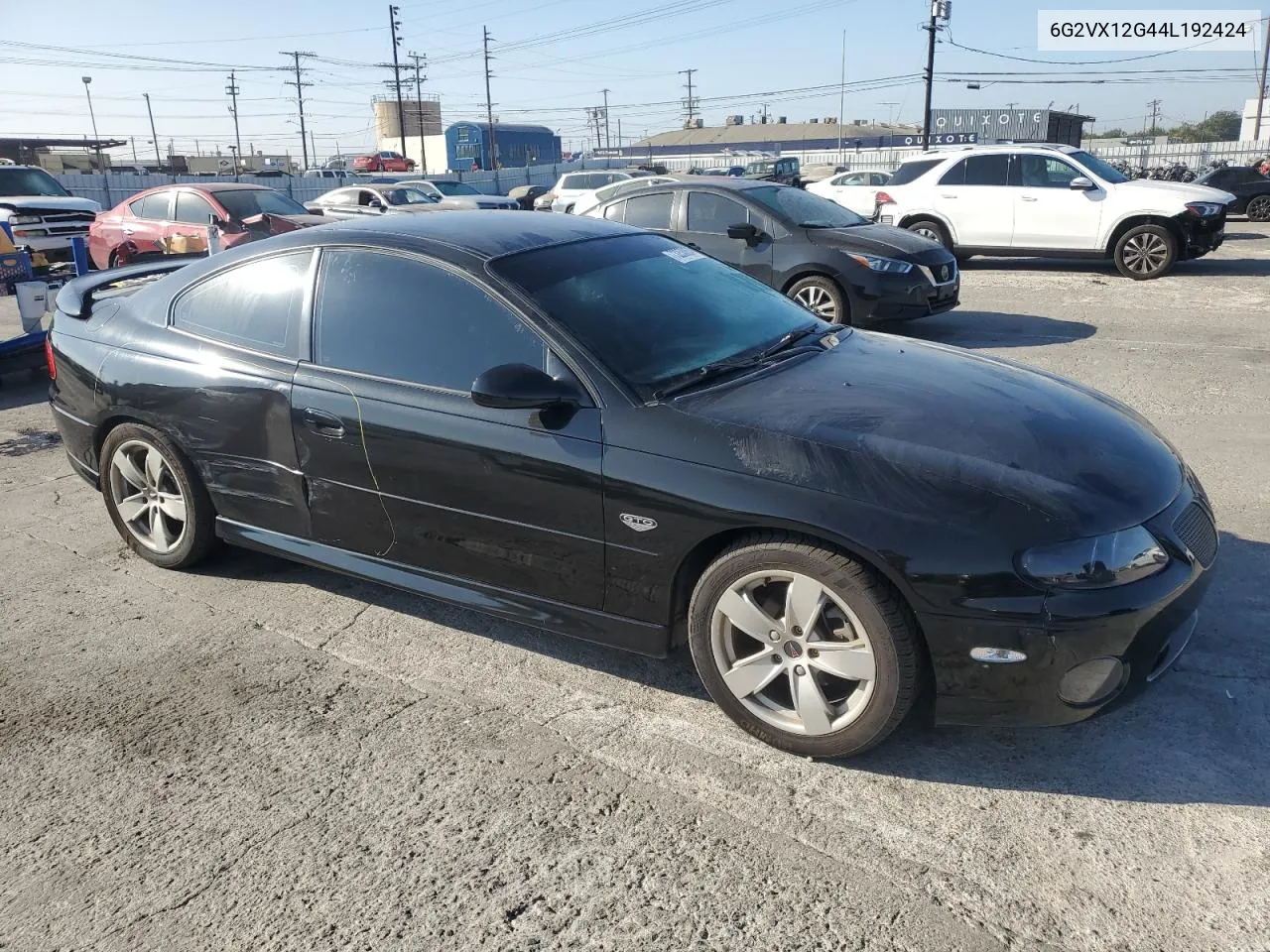 2004 Pontiac Gto VIN: 6G2VX12G44L192424 Lot: 73253054