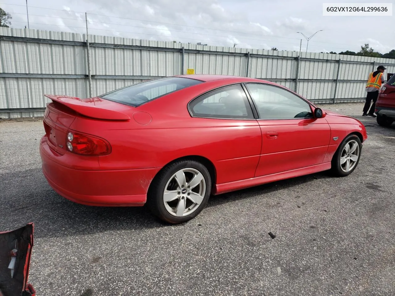 2004 Pontiac Gto VIN: 6G2VX12G64L299636 Lot: 73538864