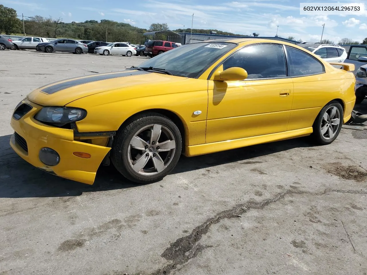 2004 Pontiac Gto VIN: 6G2VX12G64L296753 Lot: 74538194