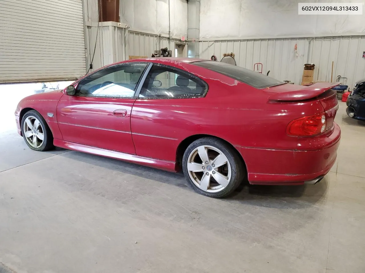 2004 Pontiac Gto VIN: 6G2VX12G94L313433 Lot: 78669444