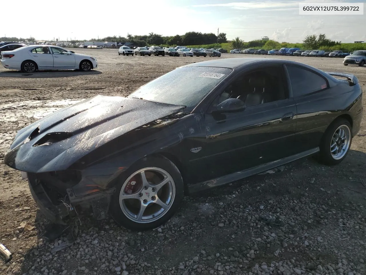 2005 Pontiac Gto VIN: 6G2VX12U75L399722 Lot: 72098764