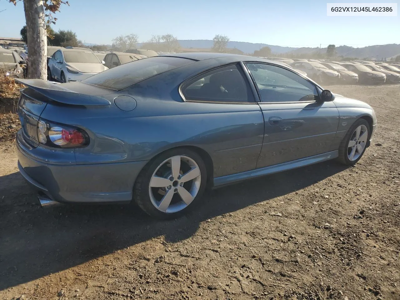 2005 Pontiac Gto VIN: 6G2VX12U45L462386 Lot: 76197484