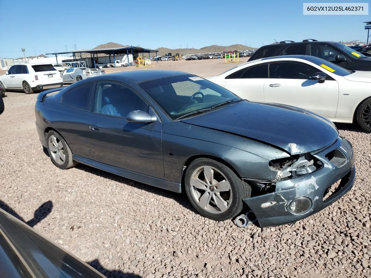 2005 Pontiac Gto VIN: 6G2VX12U25L462371 Lot: 79575214