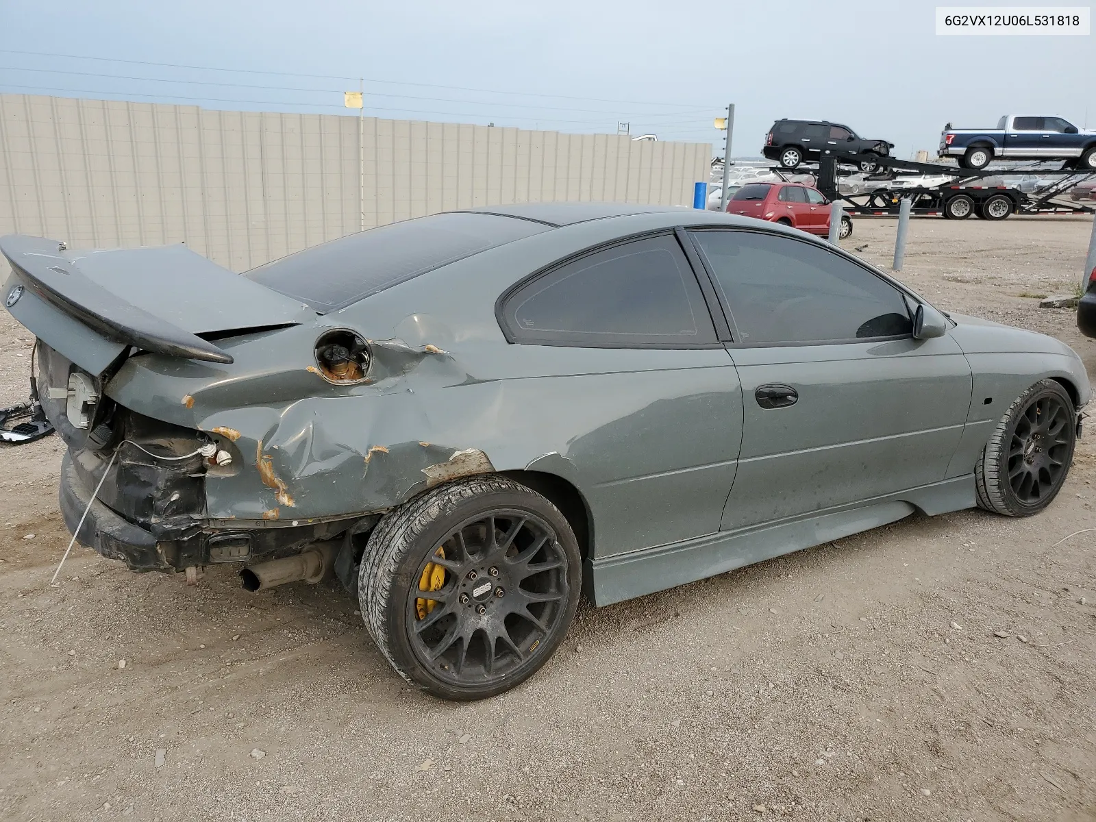 6G2VX12U06L531818 2006 Pontiac Gto