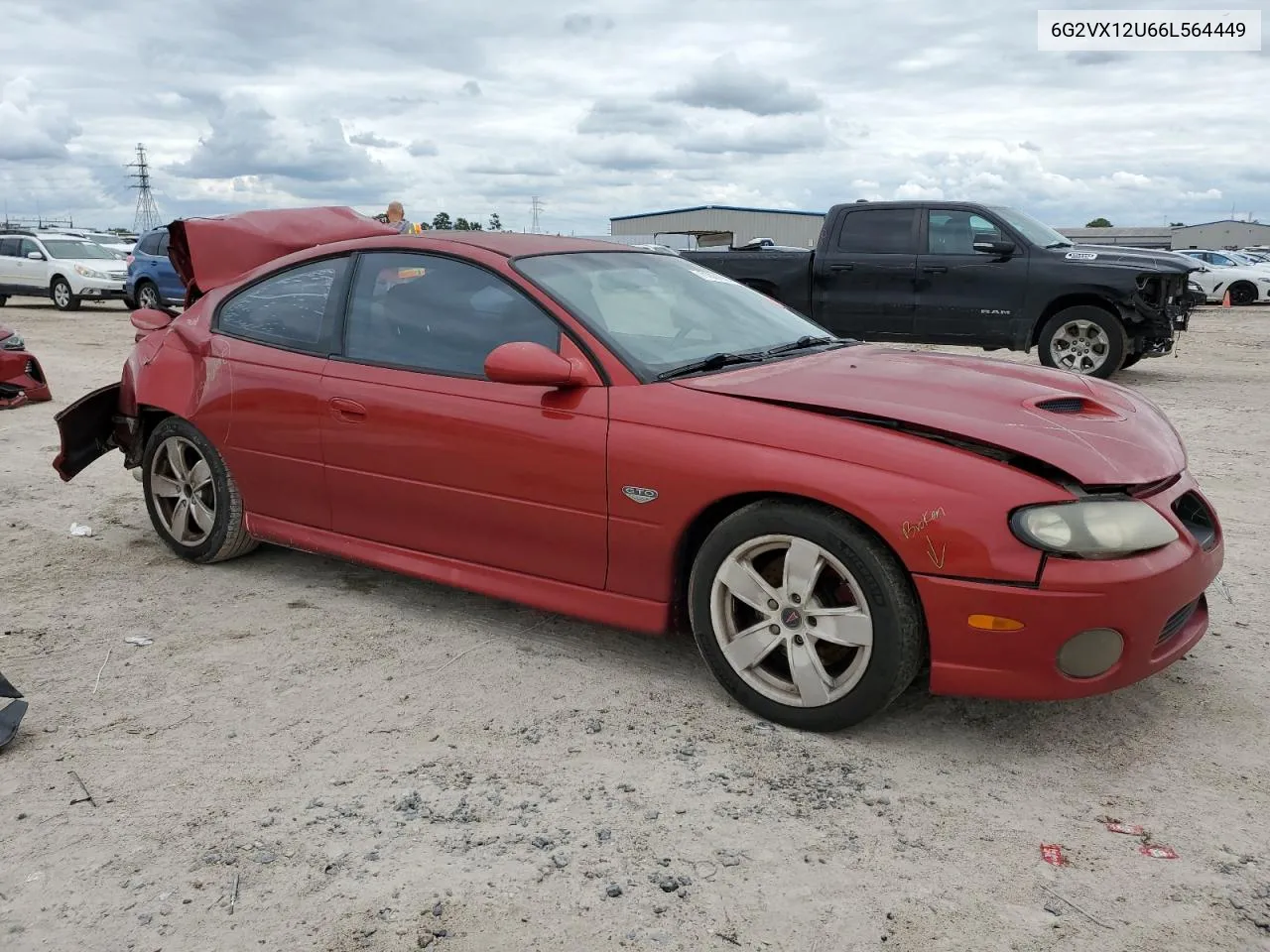 6G2VX12U66L564449 2006 Pontiac Gto