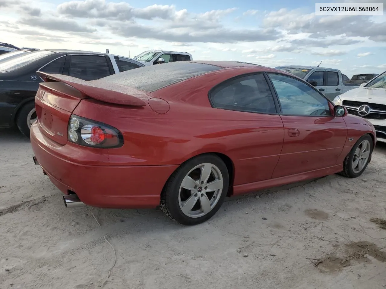 2006 Pontiac Gto VIN: 6G2VX12U66L568064 Lot: 76411764