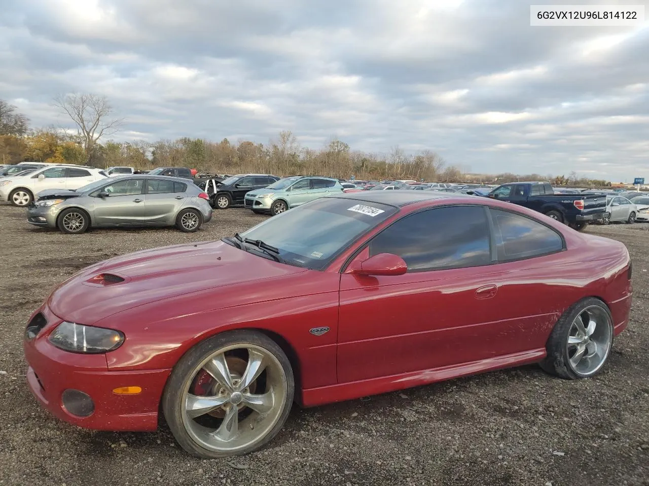 2006 Pontiac Gto VIN: 6G2VX12U96L814122 Lot: 78872154