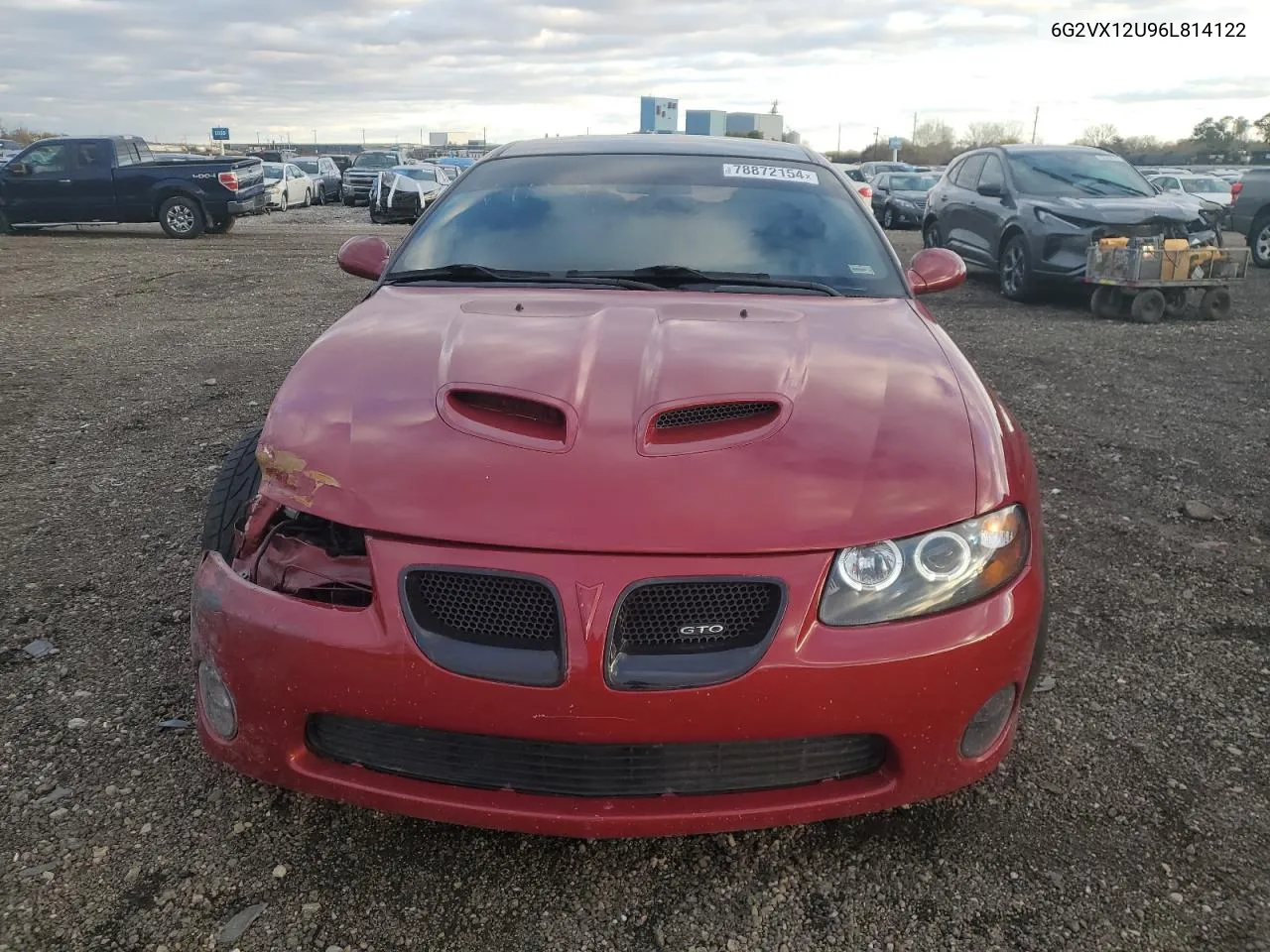 2006 Pontiac Gto VIN: 6G2VX12U96L814122 Lot: 78872154