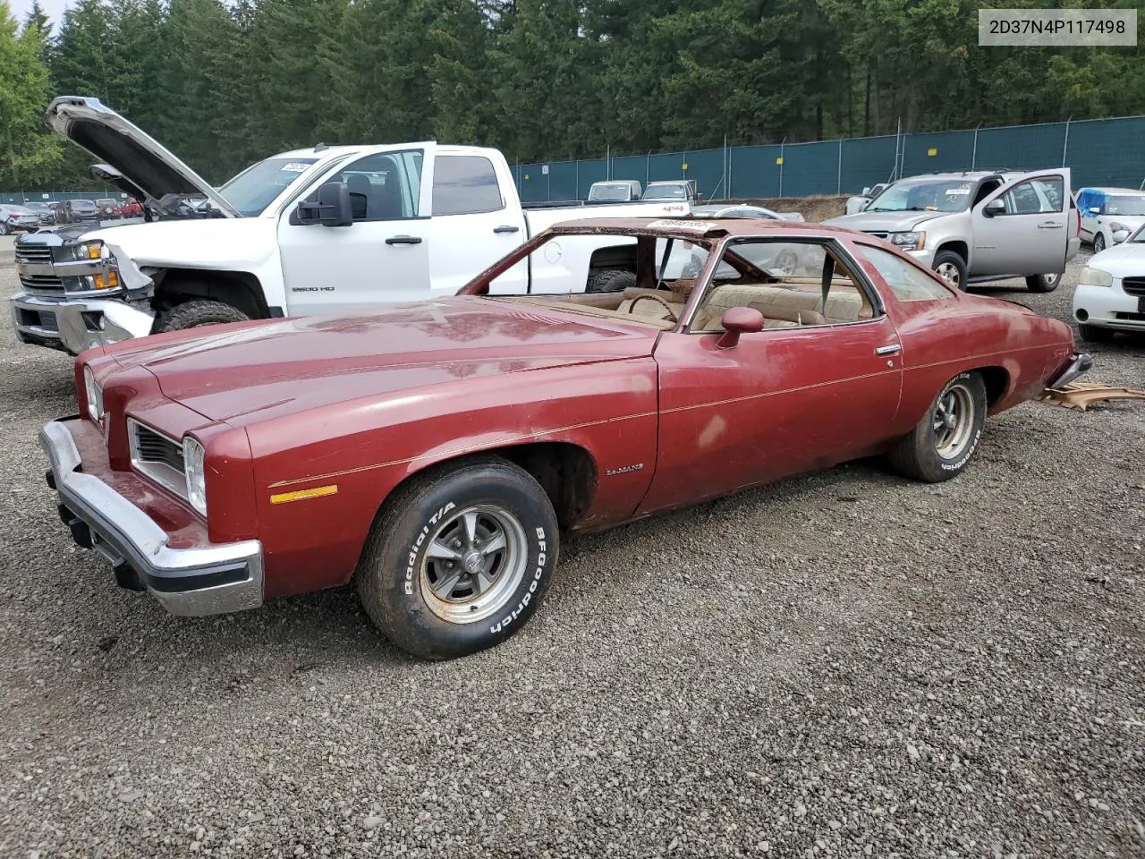 1974 Pontiac Le Mans VIN: 2D37N4P117498 Lot: 70848184