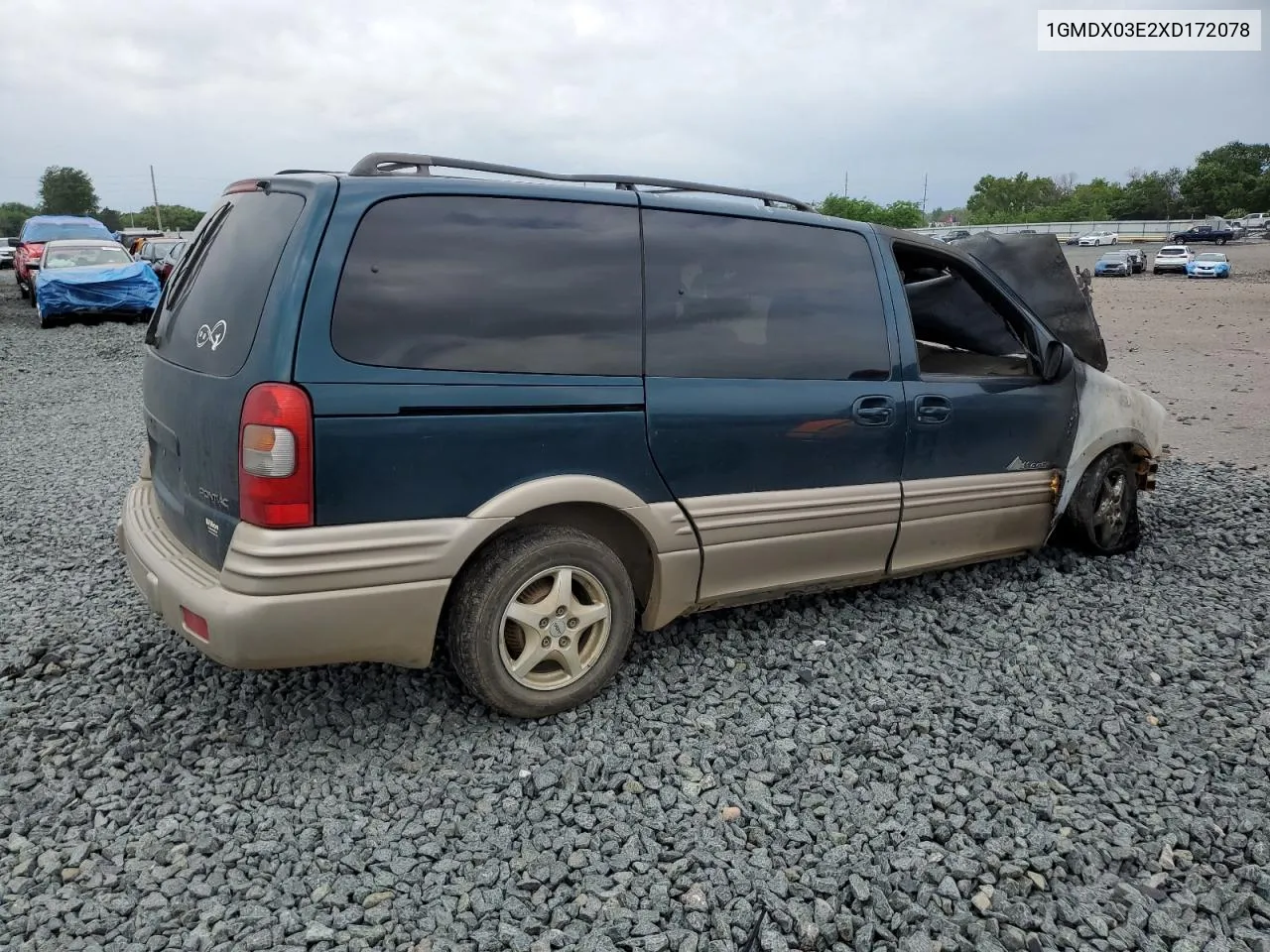 1999 Pontiac Montana / Trans Sport VIN: 1GMDX03E2XD172078 Lot: 59478494