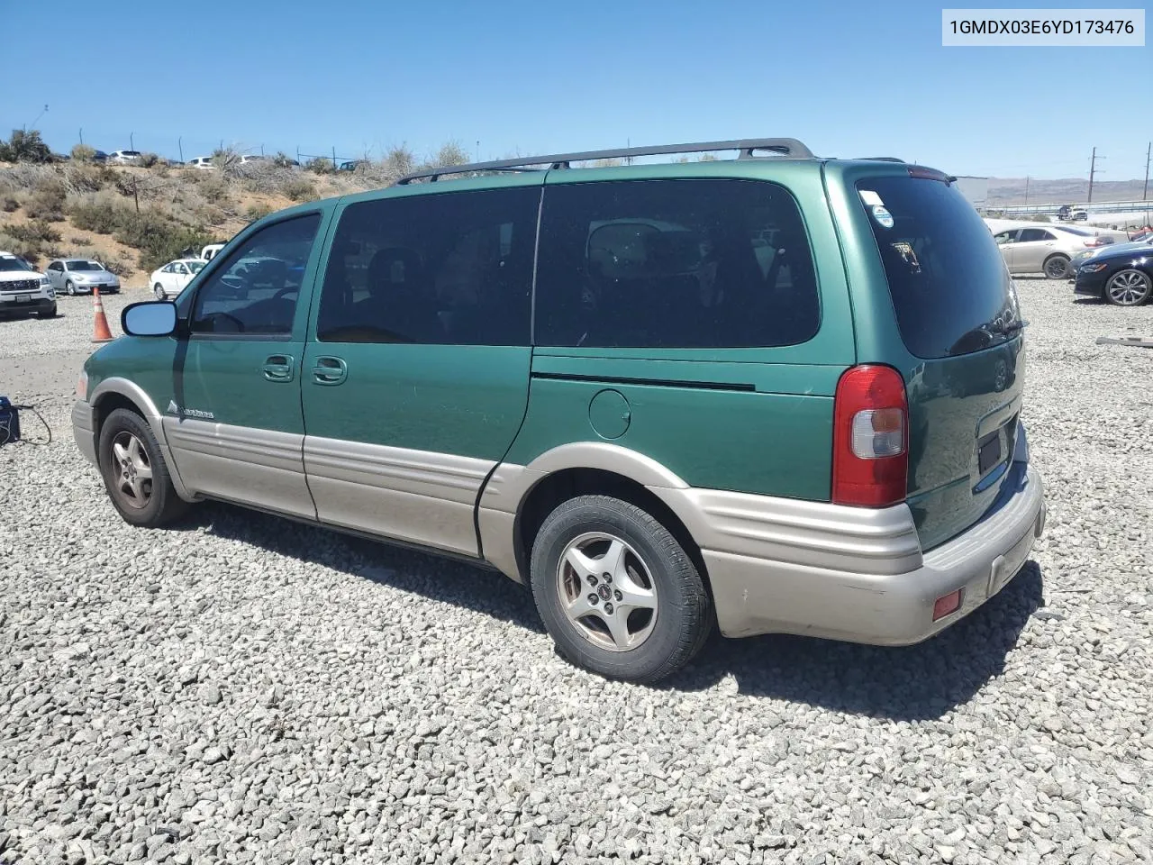 2000 Pontiac Montana VIN: 1GMDX03E6YD173476 Lot: 65871034