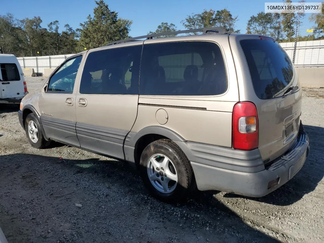 2000 Pontiac Montana Luxury VIN: 1GMDX13E6YD139737 Lot: 75427364