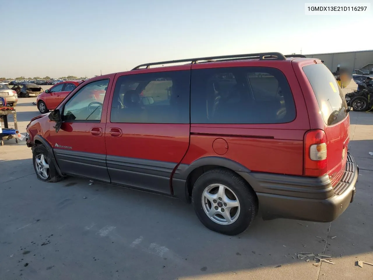 2001 Pontiac Montana Luxury VIN: 1GMDX13E21D116297 Lot: 74345224