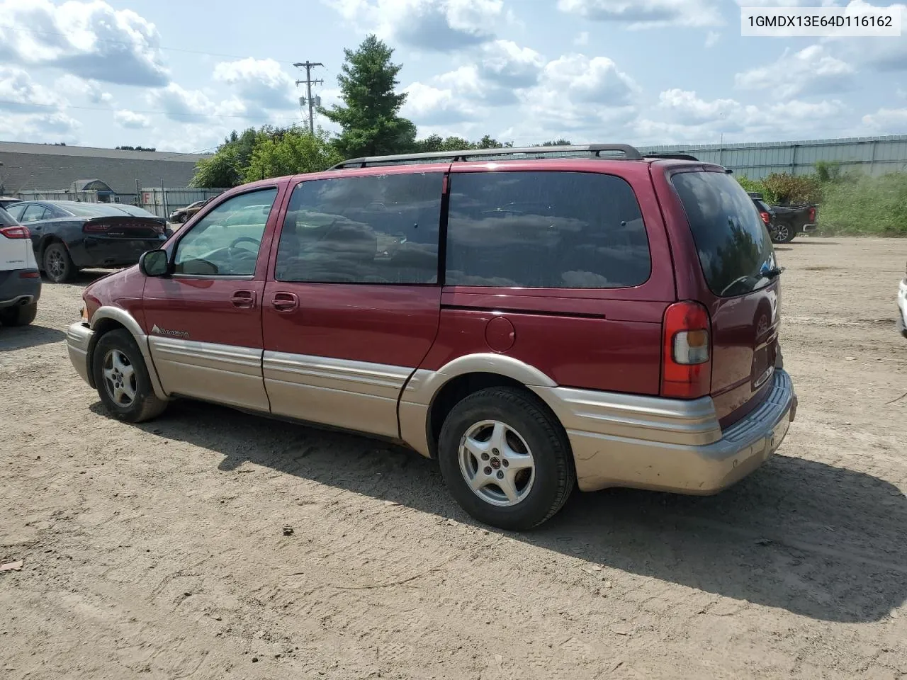 2004 Pontiac Montana Luxury VIN: 1GMDX13E64D116162 Lot: 66928304