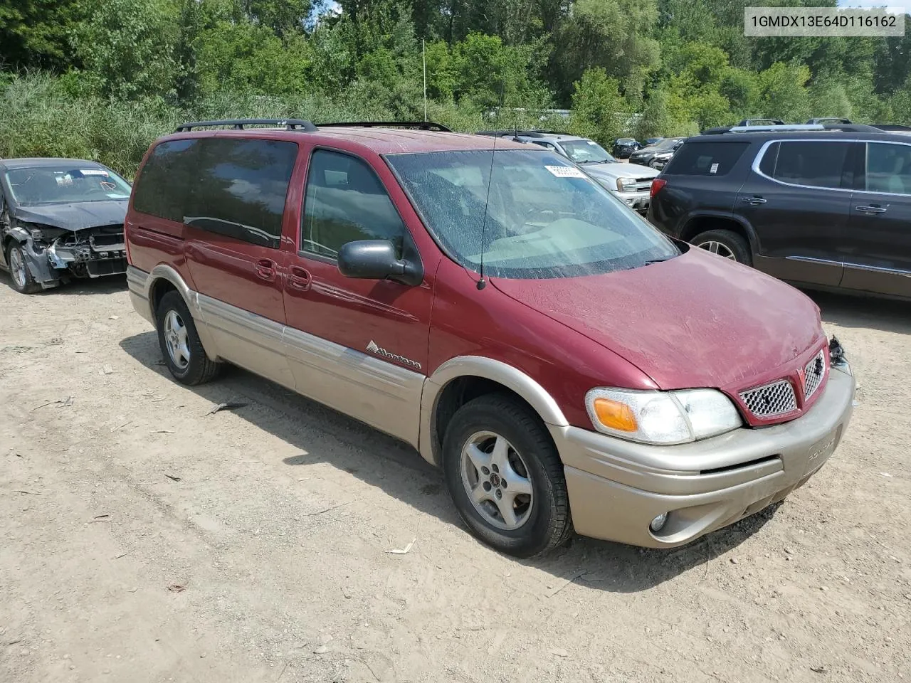 2004 Pontiac Montana Luxury VIN: 1GMDX13E64D116162 Lot: 66928304