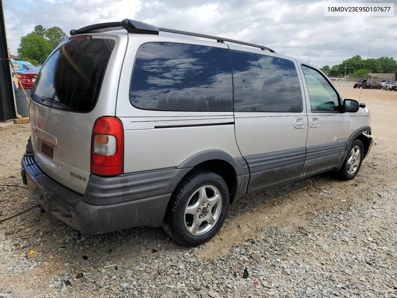 2005 Pontiac Montana VIN: 1GMDV23E95D107677 Lot: 62116194