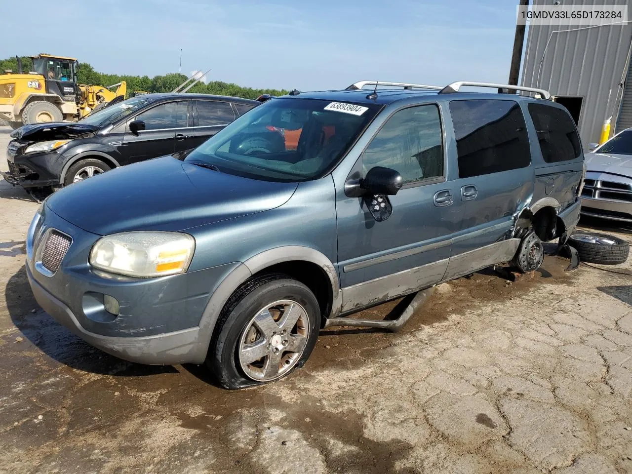 2005 Pontiac Montana Sv6 VIN: 1GMDV33L65D173284 Lot: 63893904