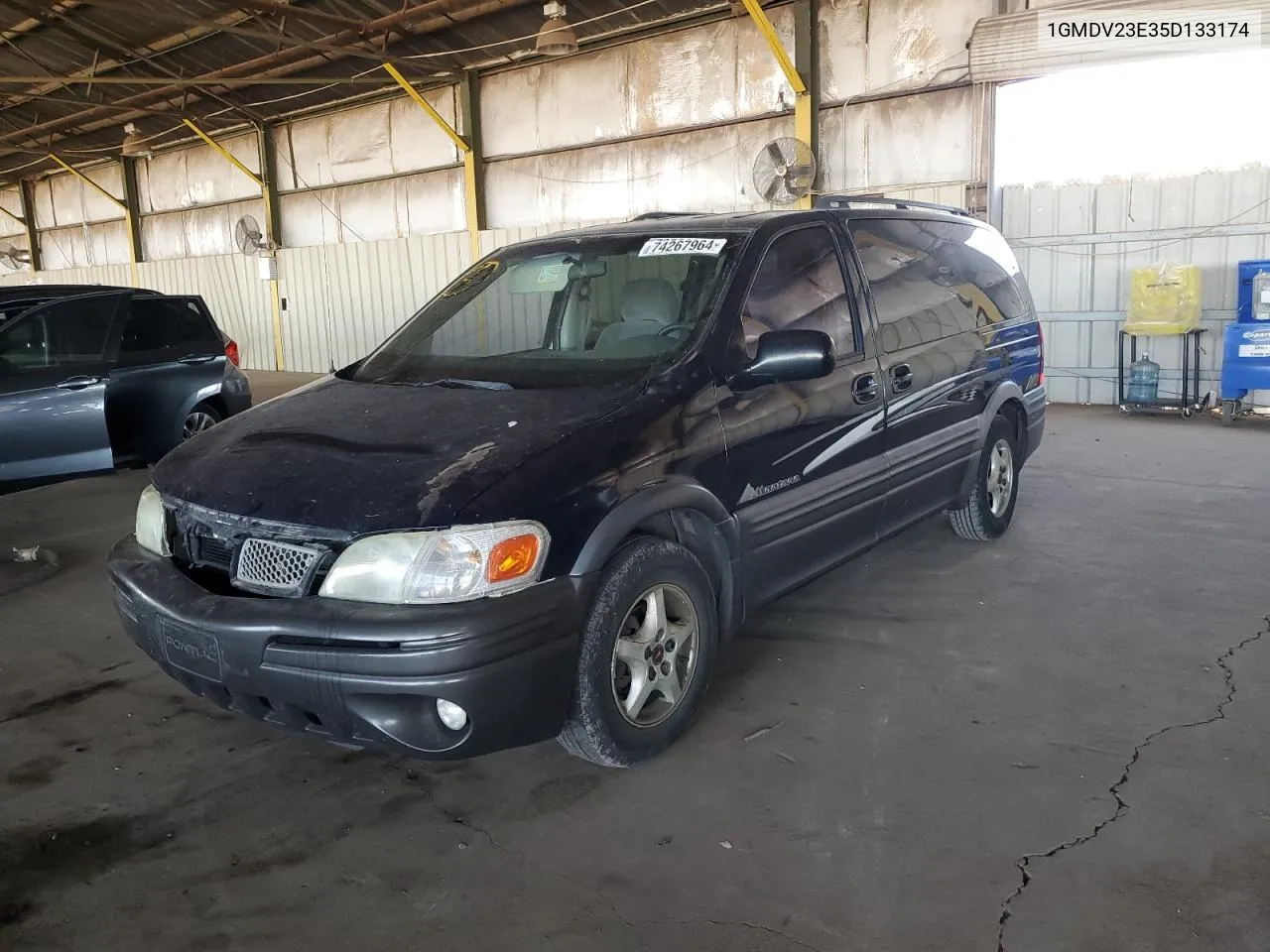 2005 Pontiac Montana VIN: 1GMDV23E35D133174 Lot: 74267964