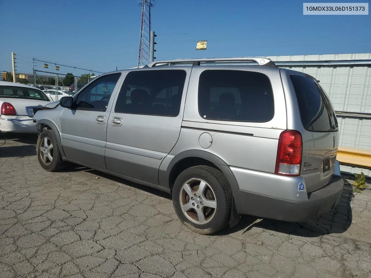 2006 Pontiac Montana Sv6 VIN: 1GMDX33L06D151373 Lot: 70697324