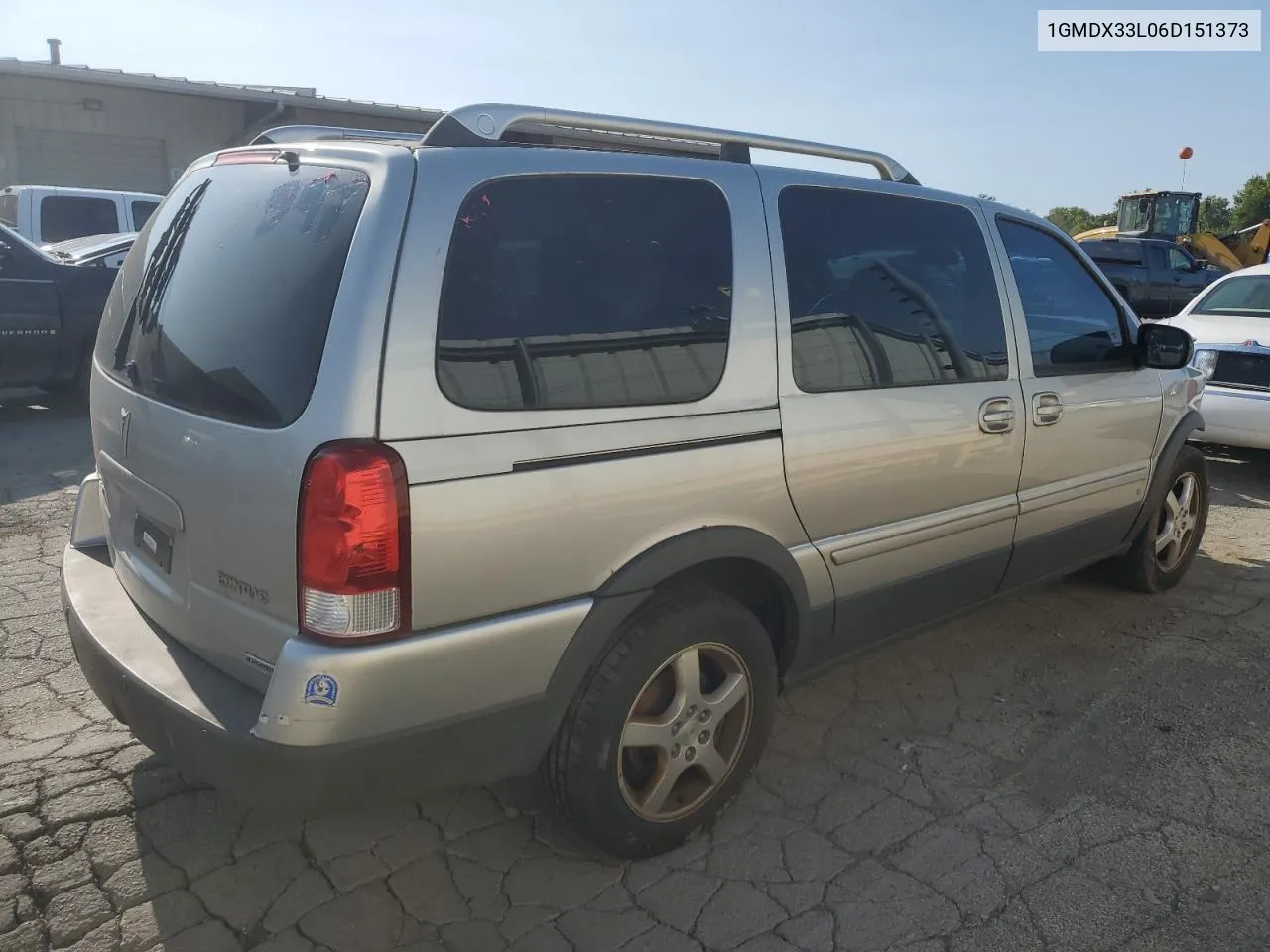 2006 Pontiac Montana Sv6 VIN: 1GMDX33L06D151373 Lot: 70697324