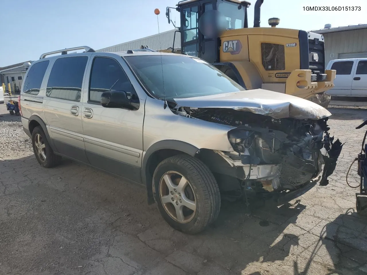 2006 Pontiac Montana Sv6 VIN: 1GMDX33L06D151373 Lot: 70697324