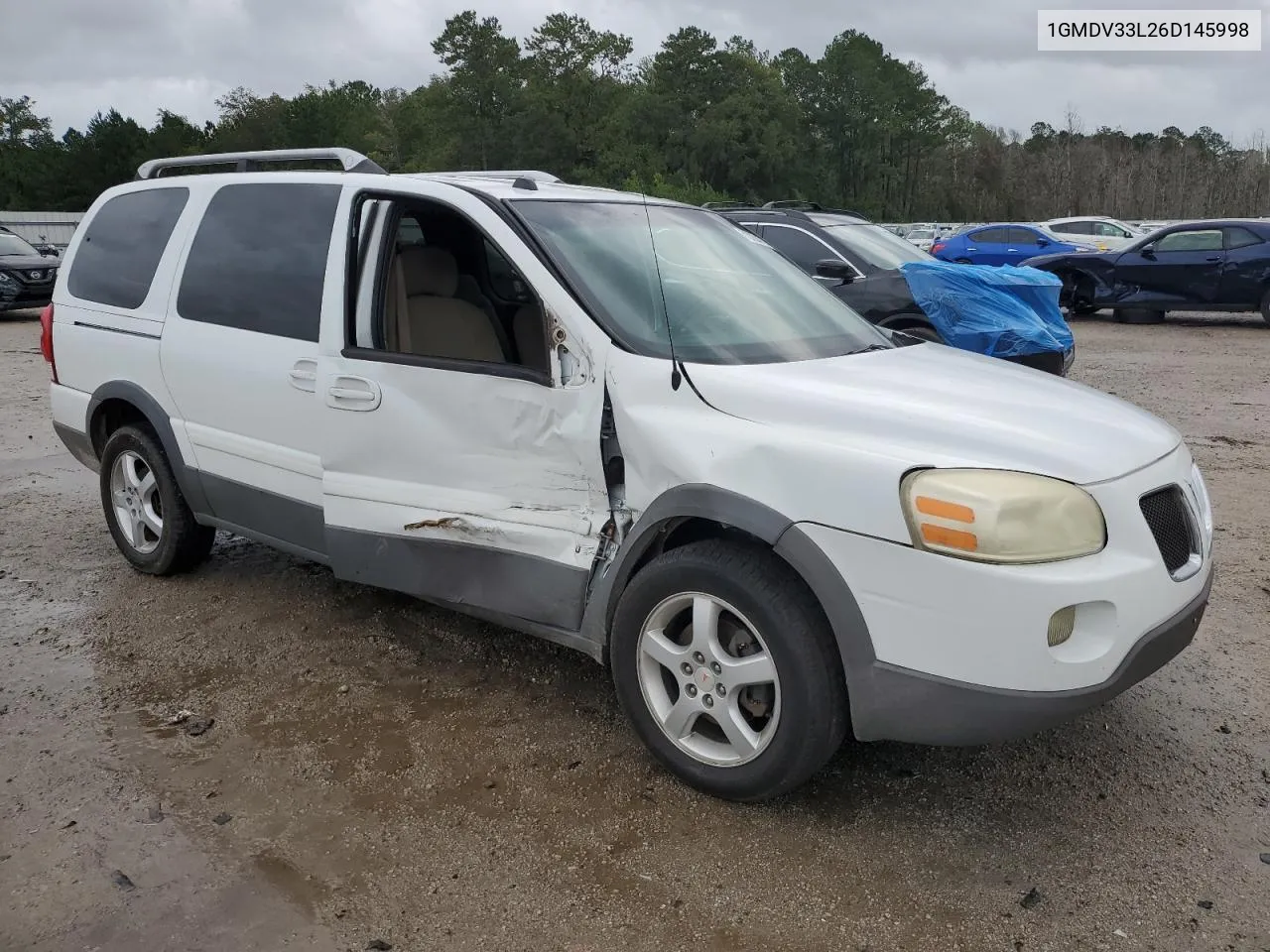 2006 Pontiac Montana Sv6 VIN: 1GMDV33L26D145998 Lot: 73204774