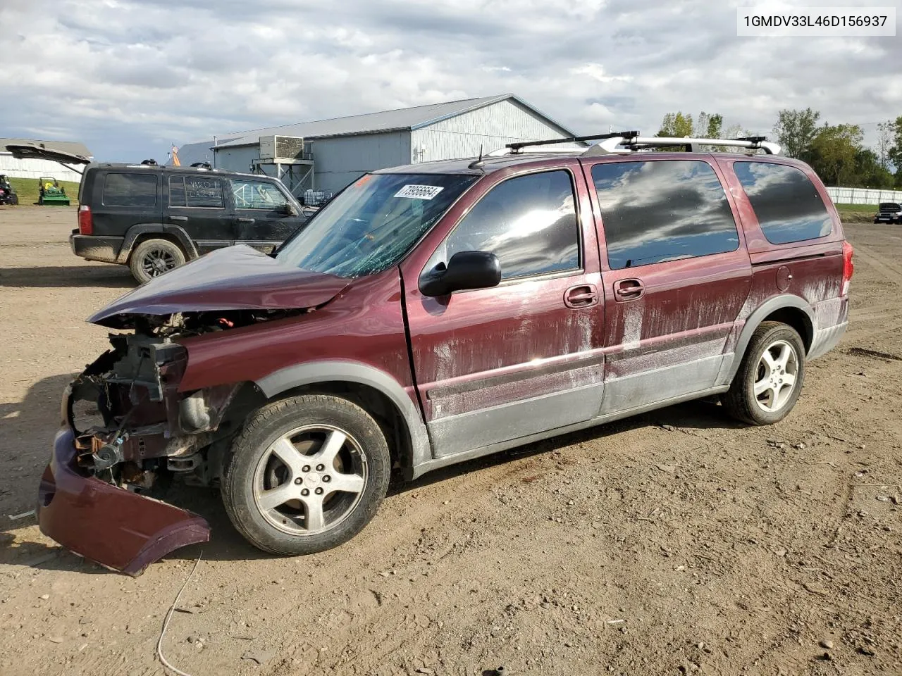 2006 Pontiac Montana Sv6 VIN: 1GMDV33L46D156937 Lot: 73956664