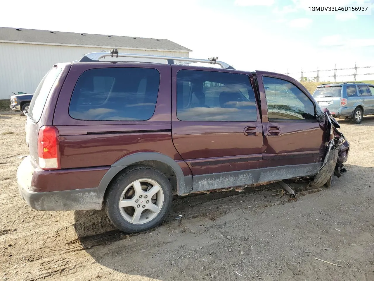 2006 Pontiac Montana Sv6 VIN: 1GMDV33L46D156937 Lot: 73956664