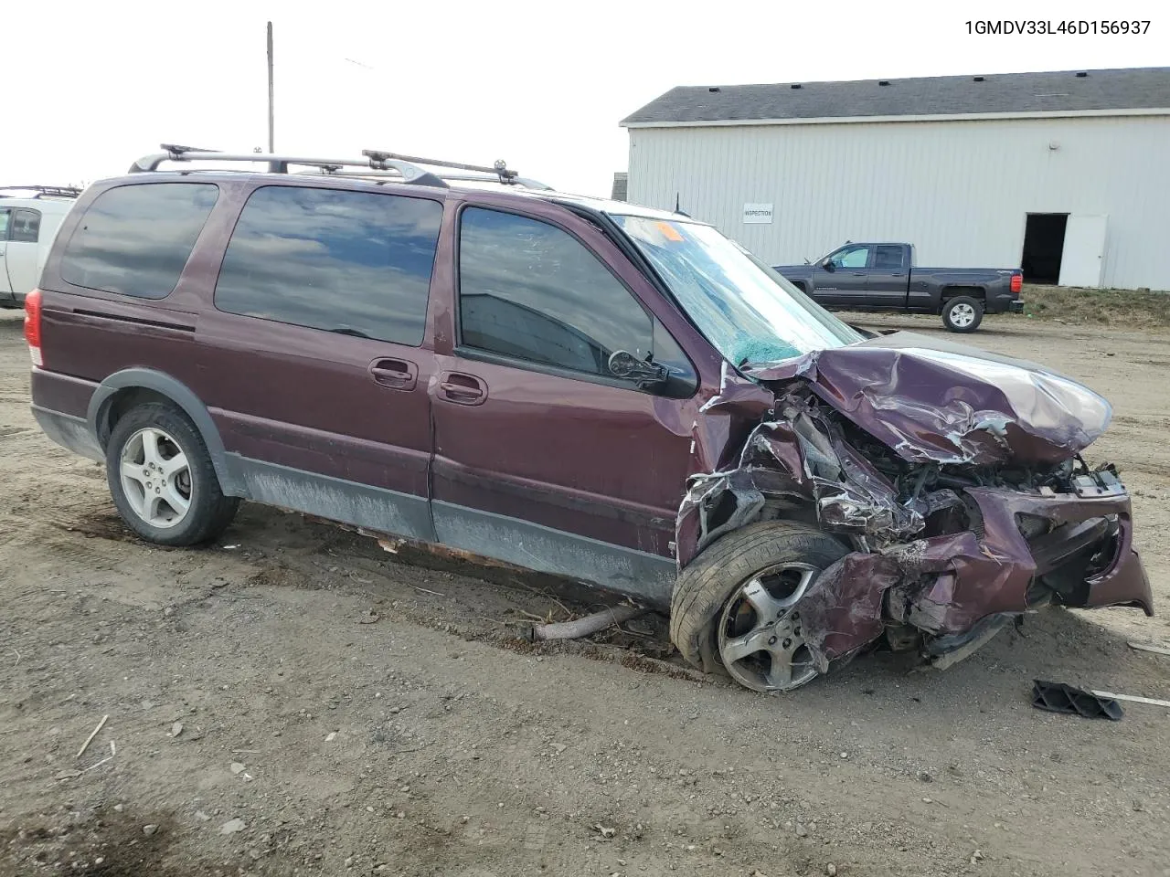 2006 Pontiac Montana Sv6 VIN: 1GMDV33L46D156937 Lot: 73956664