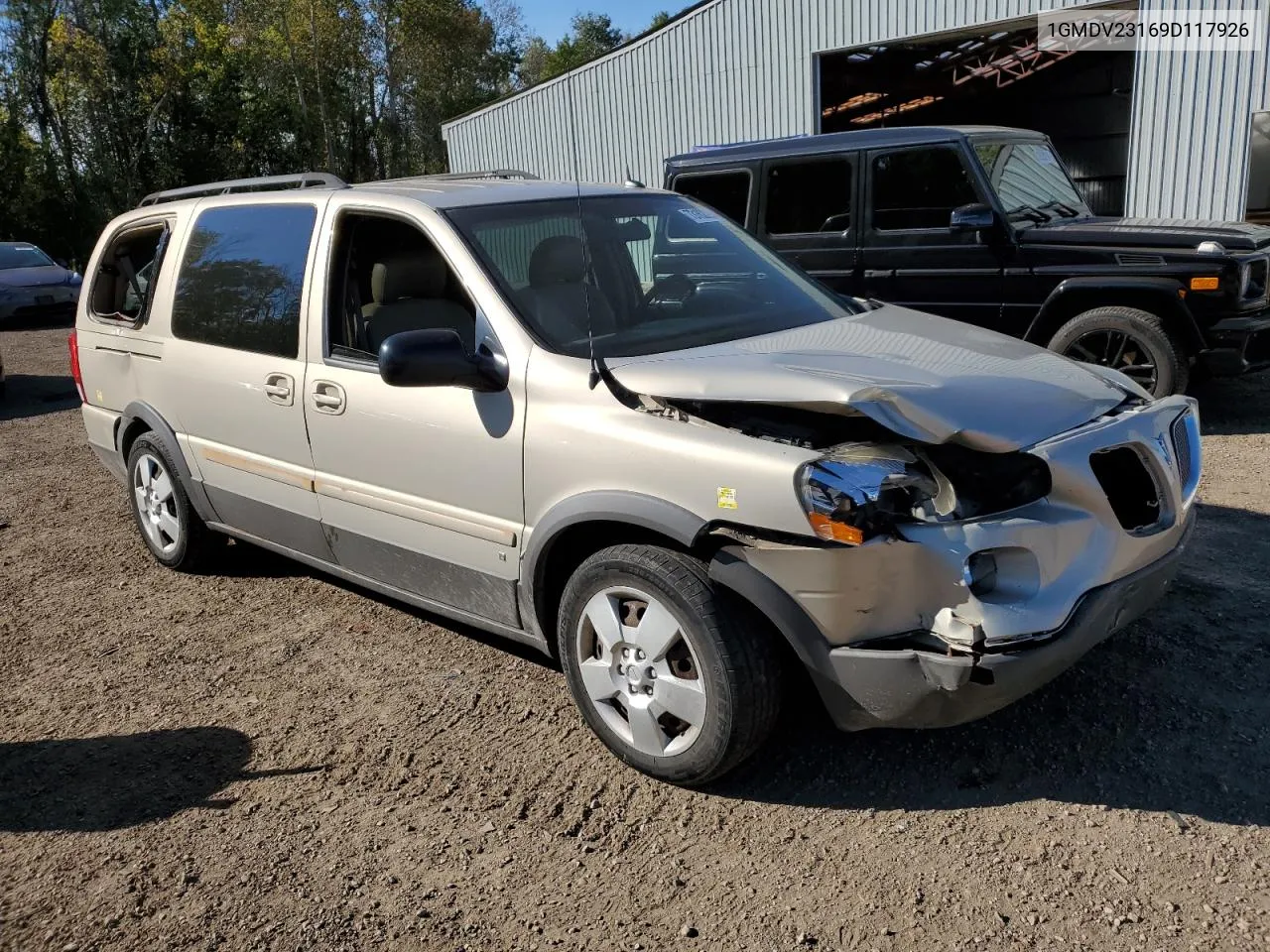 2009 Pontiac Montana Sv6 VIN: 1GMDV23169D117926 Lot: 73162894