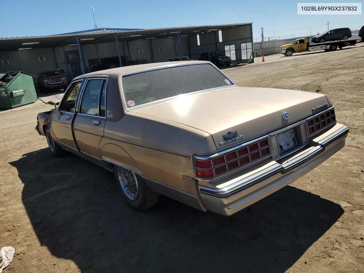 1986 Pontiac Parisienne VIN: 1G2BL69Y9GX237832 Lot: 72077214