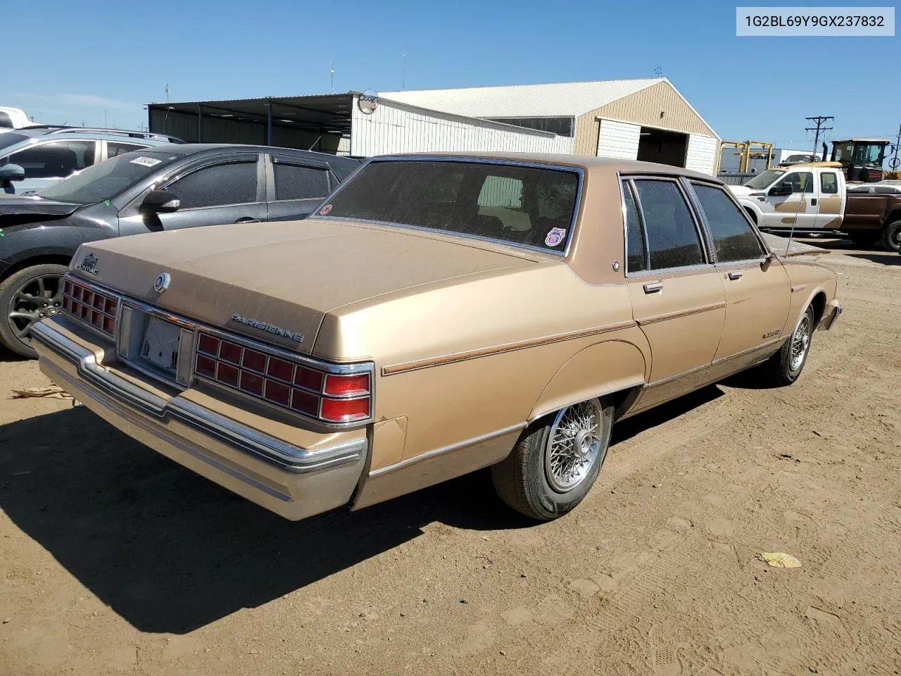 1986 Pontiac Parisienne VIN: 1G2BL69Y9GX237832 Lot: 72077214