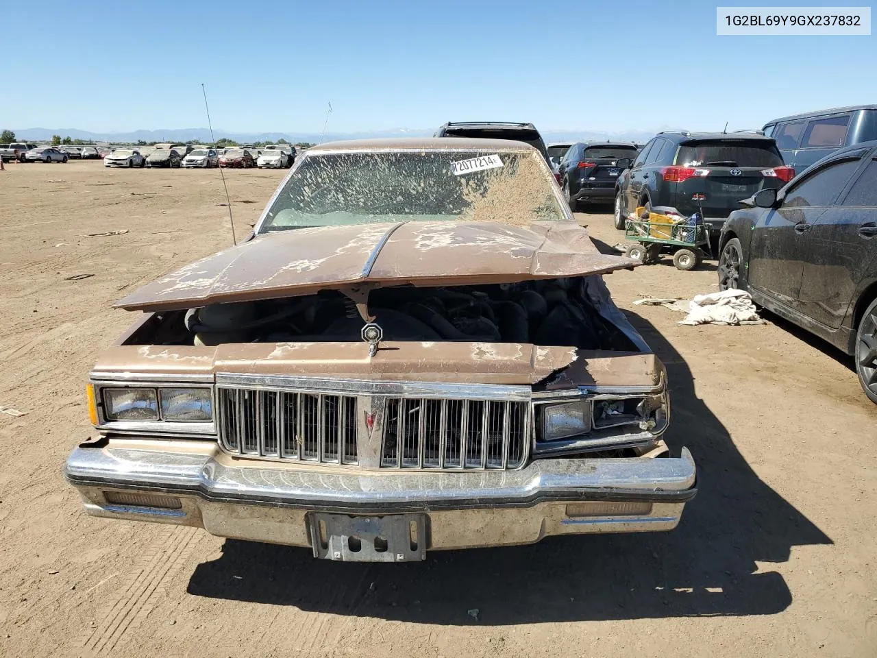 1986 Pontiac Parisienne VIN: 1G2BL69Y9GX237832 Lot: 72077214