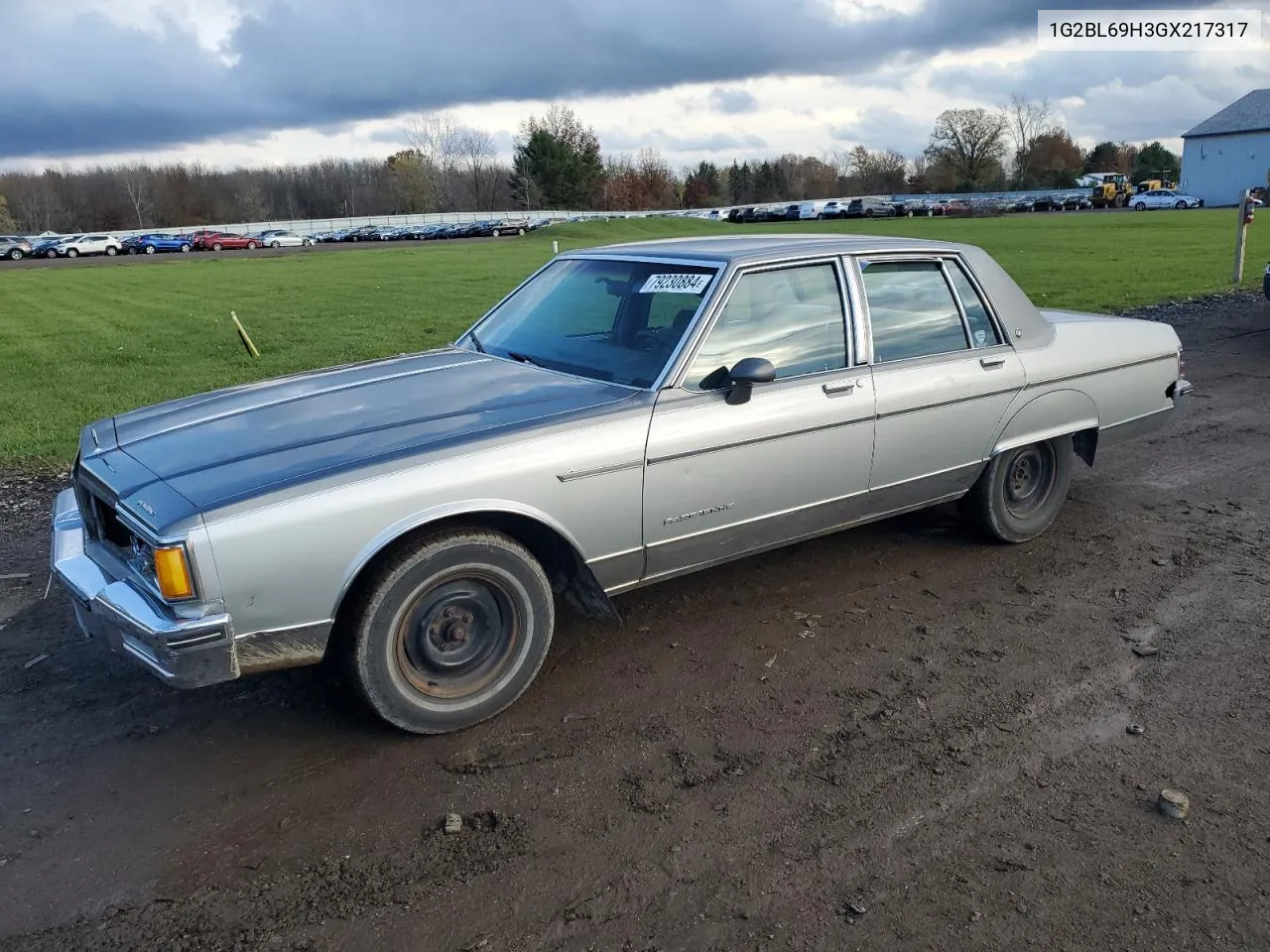 1986 Pontiac Parisienne VIN: 1G2BL69H3GX217317 Lot: 79230884