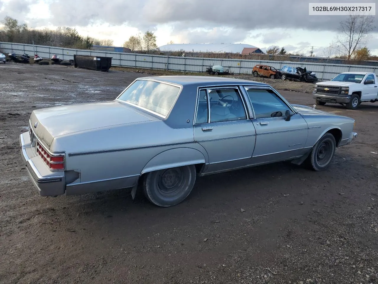 1986 Pontiac Parisienne VIN: 1G2BL69H3GX217317 Lot: 79230884