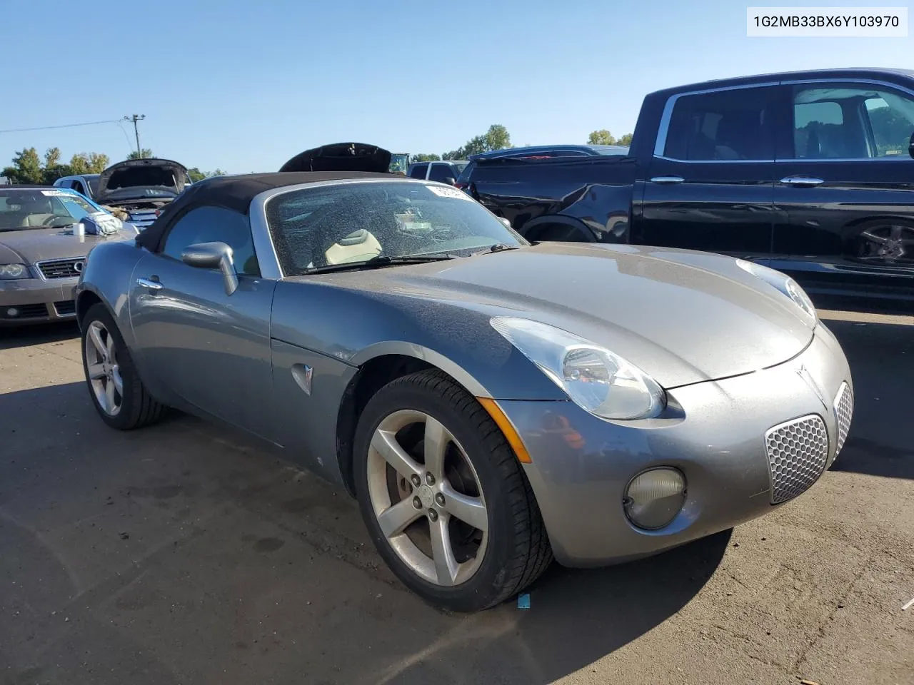 2006 Pontiac Solstice VIN: 1G2MB33BX6Y103970 Lot: 69794974