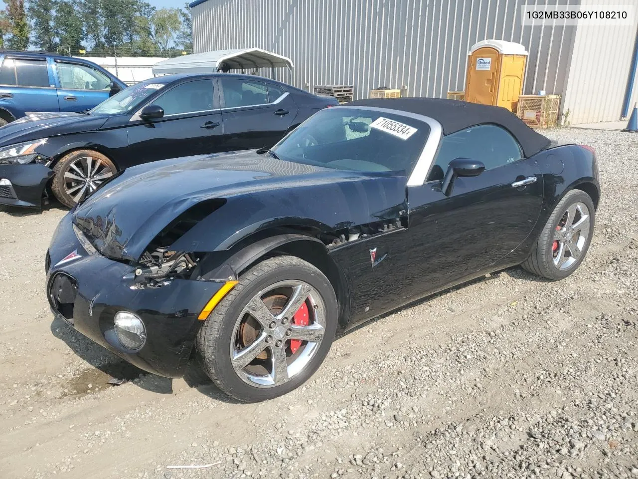 1G2MB33B06Y108210 2006 Pontiac Solstice