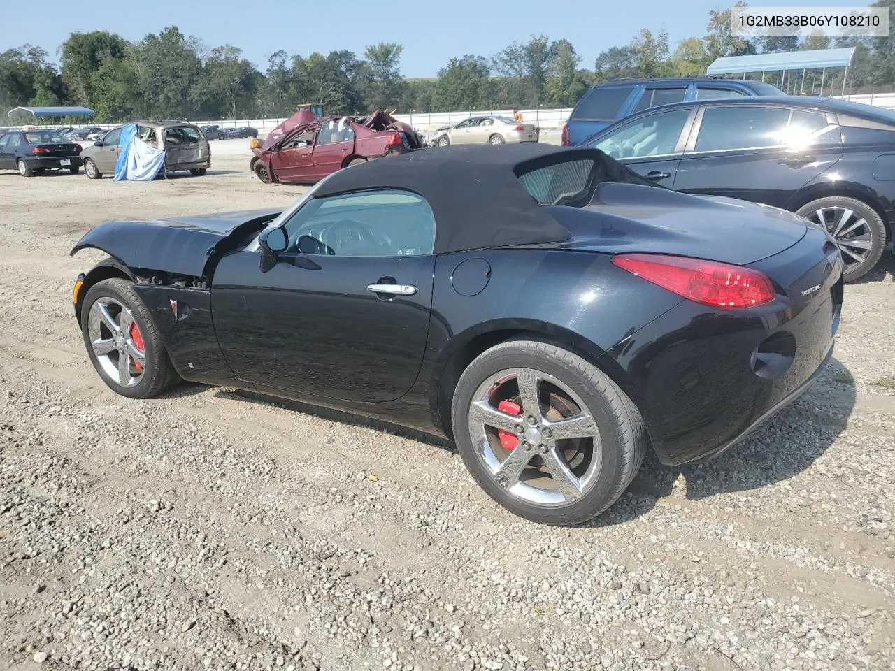 2006 Pontiac Solstice VIN: 1G2MB33B06Y108210 Lot: 71055334