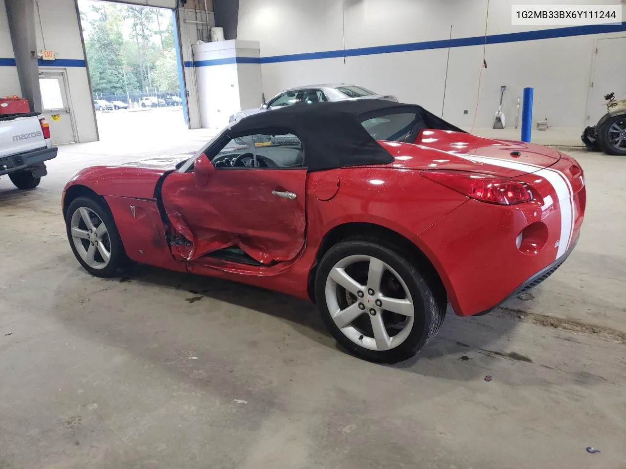 2006 Pontiac Solstice VIN: 1G2MB33BX6Y111244 Lot: 72023944