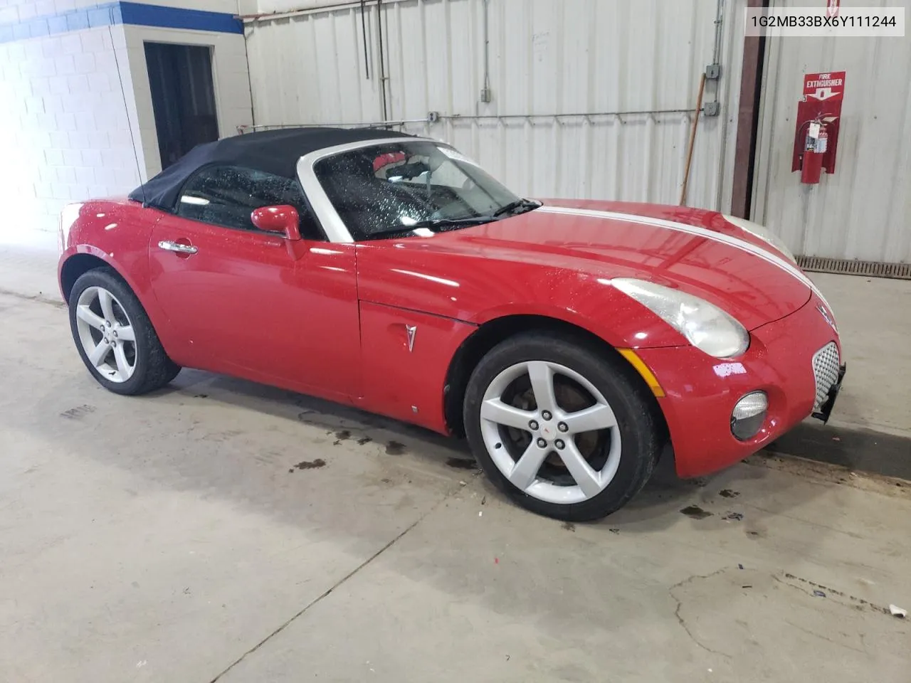 2006 Pontiac Solstice VIN: 1G2MB33BX6Y111244 Lot: 72023944