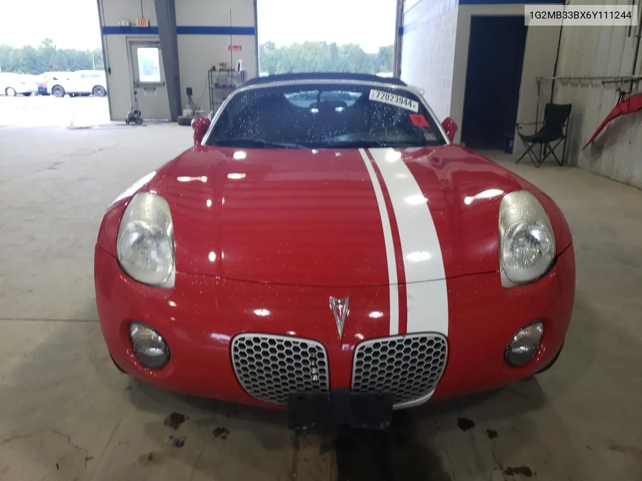 2006 Pontiac Solstice VIN: 1G2MB33BX6Y111244 Lot: 72023944