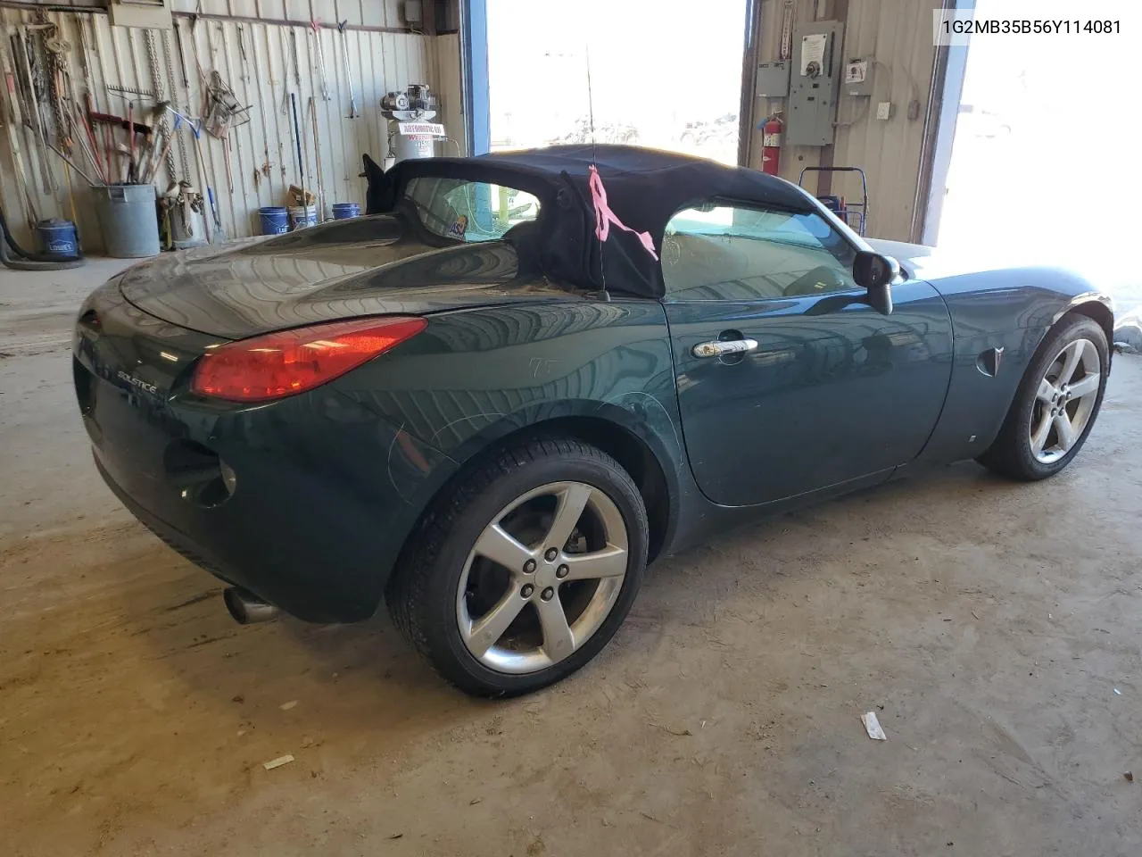 2006 Pontiac Solstice VIN: 1G2MB35B56Y114081 Lot: 72450114