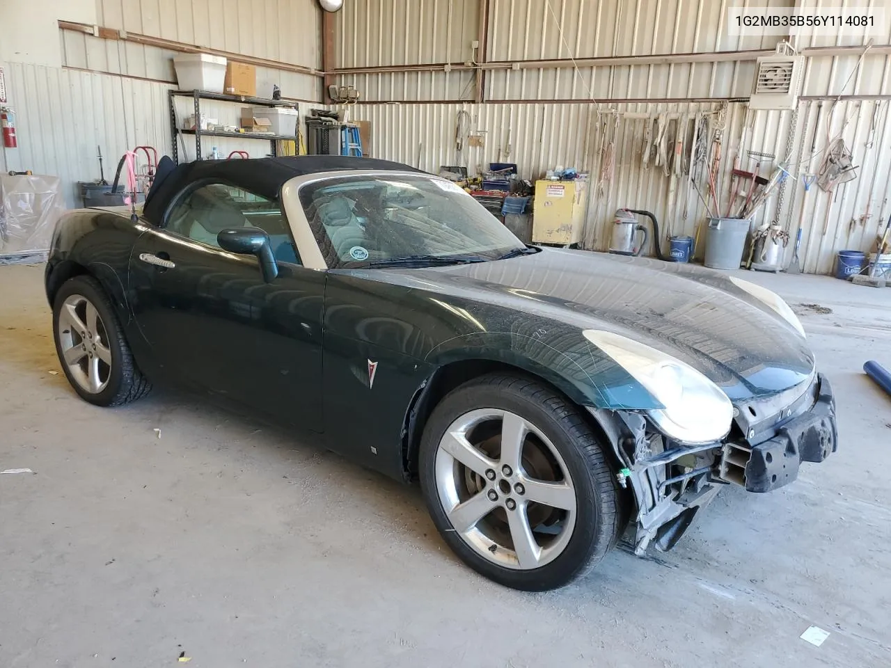 2006 Pontiac Solstice VIN: 1G2MB35B56Y114081 Lot: 72450114