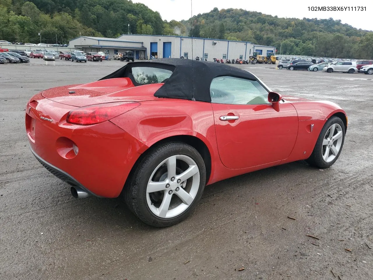 2006 Pontiac Solstice VIN: 1G2MB33BX6Y111731 Lot: 72898534