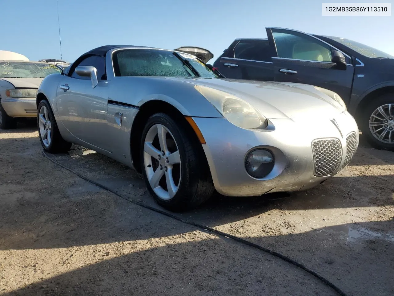 2006 Pontiac Solstice VIN: 1G2MB35B86Y113510 Lot: 73776054