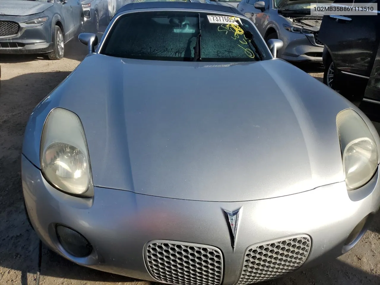 2006 Pontiac Solstice VIN: 1G2MB35B86Y113510 Lot: 73776054