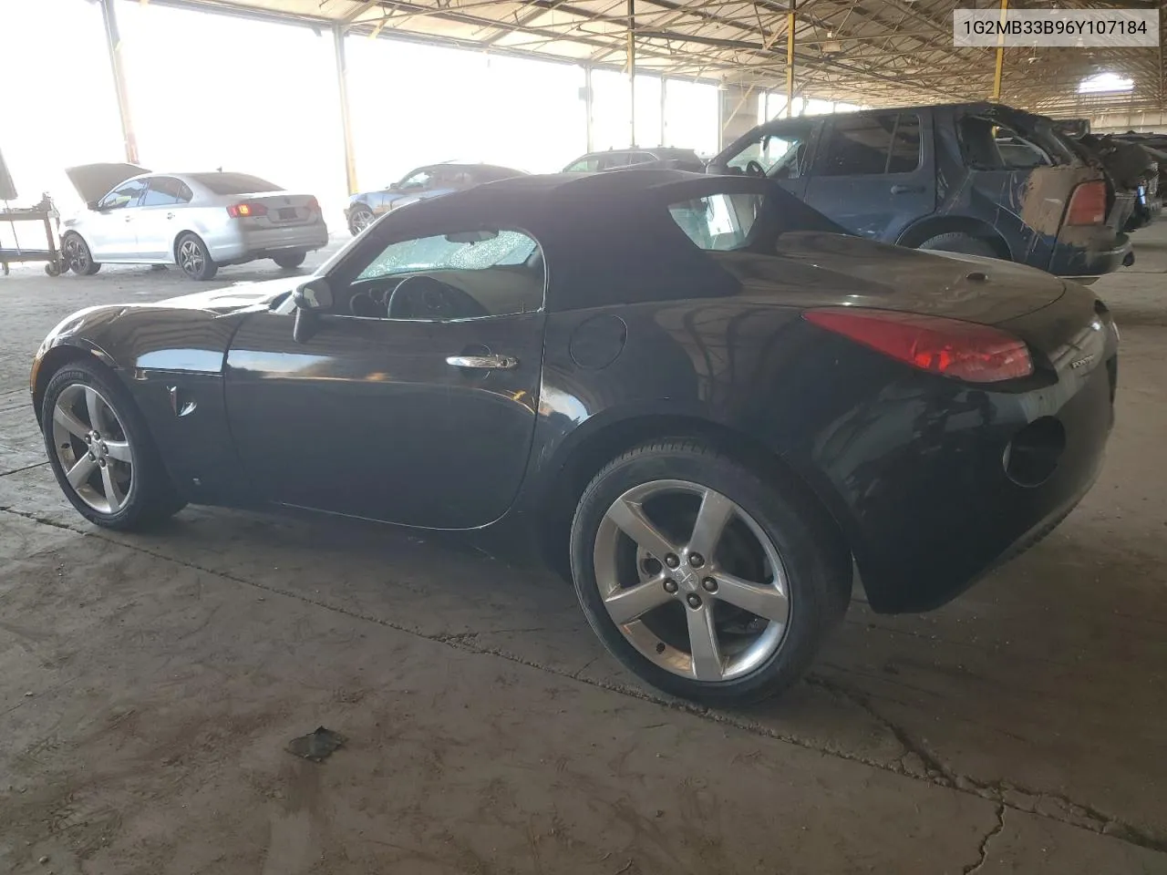 2006 Pontiac Solstice VIN: 1G2MB33B96Y107184 Lot: 74216894